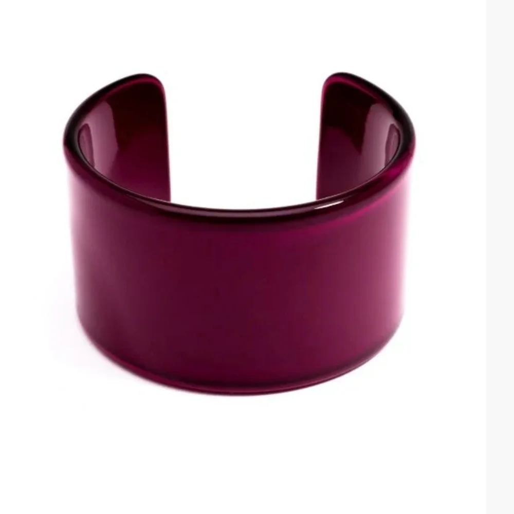 Purple and Yellow‎ Cuff Bracelets